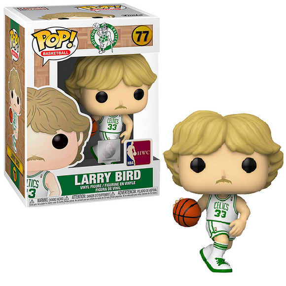 Larry Bird #77 - Boston Celtics Funko Pop! Basketball [White Uniform]