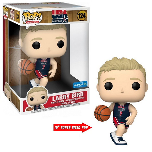 Larry Bird #124 - USA Basketball Funko Pop! Basketball [10-Inch WalMart Exclusive]