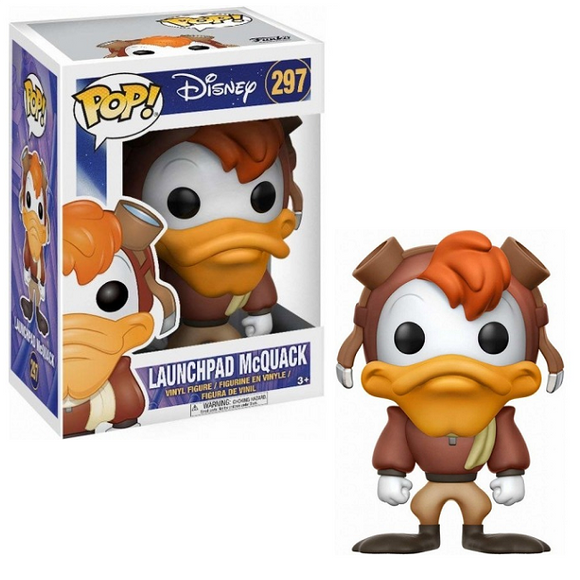 Launchpad McQuack #297 - Darkwing Duck Funko Pop!