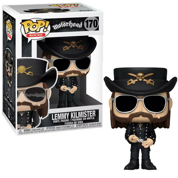 Lemmy Kilmister #170 - Motorhead Funko Pop! Rocks