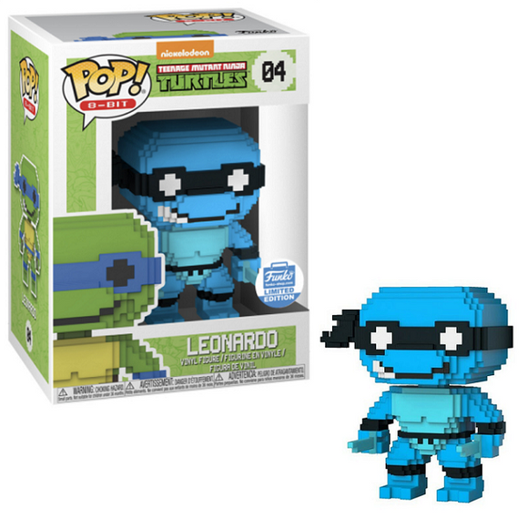 Leonardo #04 – Teenage Mutant Ninja Turtles Funko Pop! 8-Bit [Funko Limited Edition]