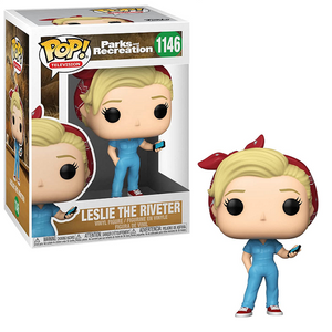 Leslie the Riveter #1146 – Parks & Recreation Funko Pop! TV