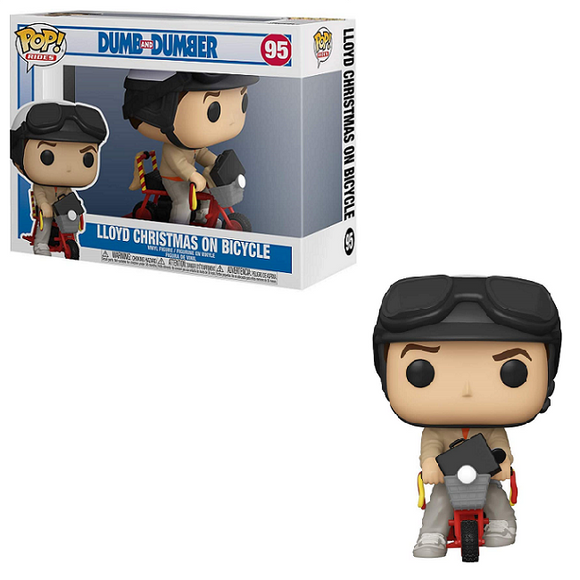 Lloyd Christmas On Bicycle #95 – Dumb and Dumber Funko Pop! Rides