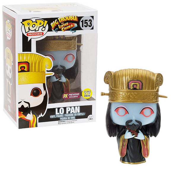 Lo Pan #153 - Big Trouble in Little China Funko Pop! Movies [GITD PX Exclusive]