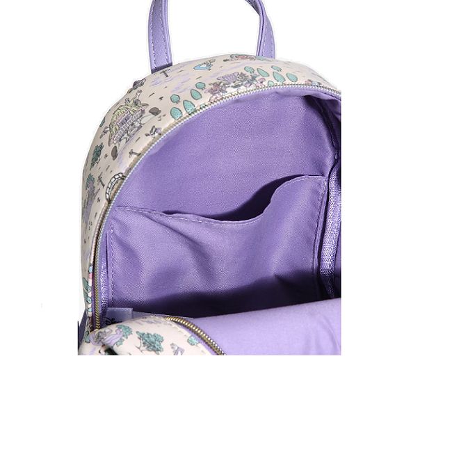 Loungefly Disney Alice in Wonderland Pastel Map Mini Backpack