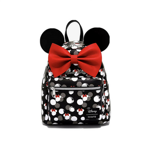 Loungefly Disney Minnie Mouse White Heads Mini Backpack