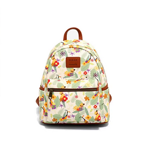 Loungefly Disney Pixar Up Dug &#038; Kevin Floral Mini Backpack