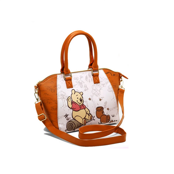 Loungefly Disney Winnie The Pooh Hundred Acre Wood Satchel Bag