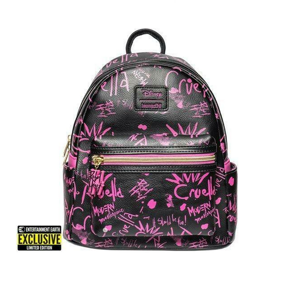 Loungefly Cruella Graffiti Mini-Backpack [EE Exclusive]