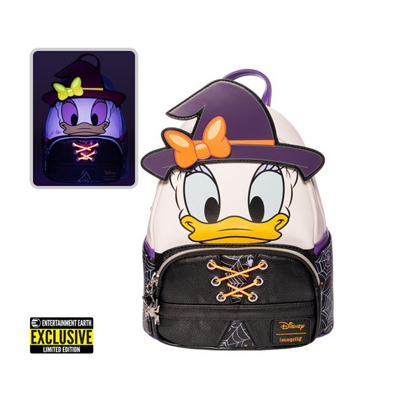 Loungefly Daisy Duck Halloween Daisy Witch Mini Backpack EE Exclusive A1 Swag