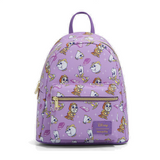 Loungefly Disney Beauty And The Beast Chibi Enchanted Objects Mini Backpack