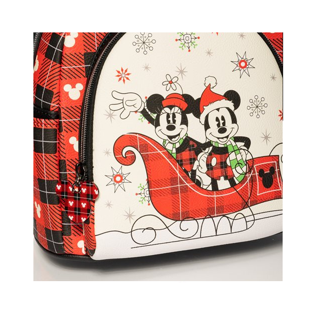 Loungefly Holiday Mickey hot & Minnie mini Backpack - EE Exclusive !