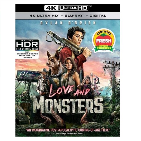 Love and Monsters [4K Ultra HD Blu-ray/Blu-ray] [2020]