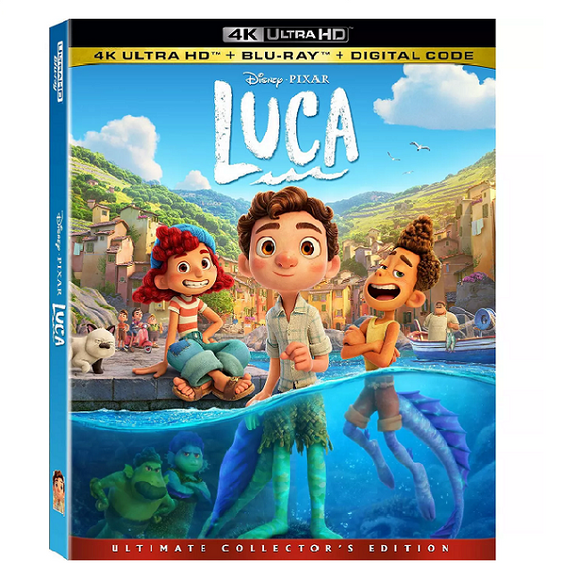 Luca [4K Ultra HD Blu-ray/Blu-ray] [2021]