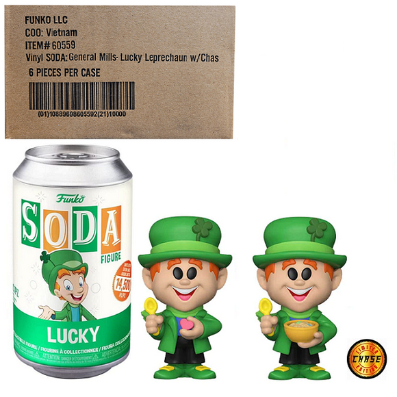 Lucky - General Mills Funko SODA [Factory Sealed Case (6) w/Chase]