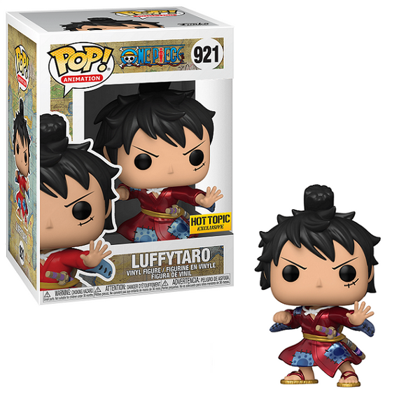 Luffytaro #921 – One Piece Funko Pop! Animation [Metallic Hot Topic Exclusive]