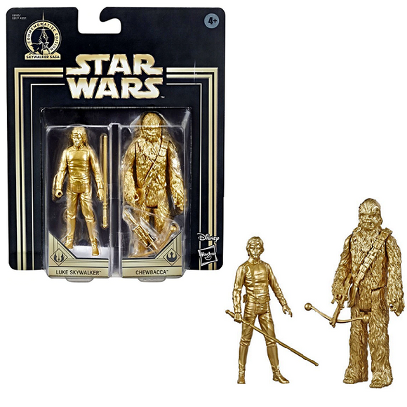 Luke Skywalker and Chewbacca Action Figure