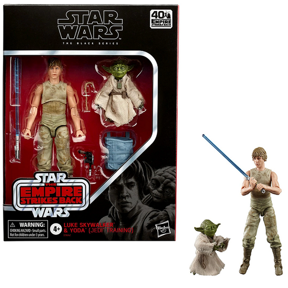 Luke Skywalker and Yoda - Star Wars The Black Series Action Figure