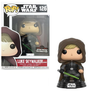 Luke Skywalker #126 - Star Wars Funko Pop! [Hooded] [2017 Star Wars Celebration]