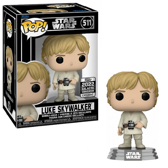 Luke Skywalker #511 - Star Wars Funko Pop! [2022 Galactic Convention Exclusive]