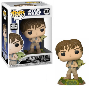 Luke Skywalker & Yoda #363 - Star Wars Empire Strikes Back Funko Pop!