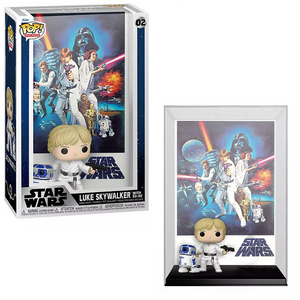 Luke Skywalker with R2-D2 #02 - Star Wars Funko Pop! Movie Posters