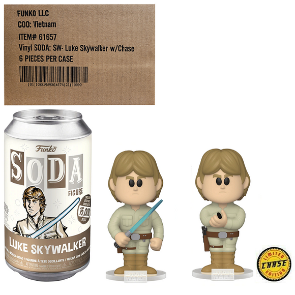 Luke Sywalker – Star Wars Funko Soda [Factory Sealed Case (6) w/Chase]