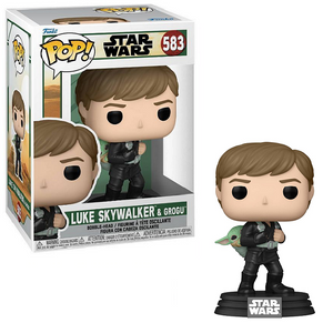 Luke Skywalker & Grogu #583 - Star Wars The Book of Boba Fett Funko Pop!