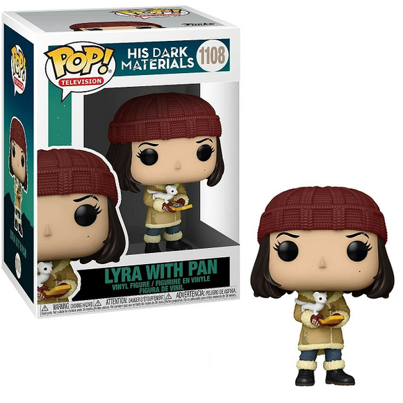 Lyra with Pan #1108 - His Dark Materials Funko Pop! TV