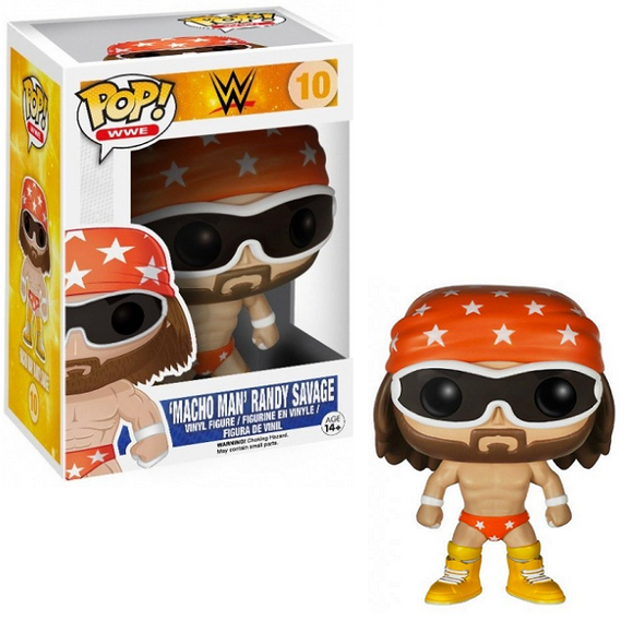 Macho Man Randy Savage #10 - Wrestling Funko Pop! WWE