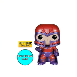 Magneto #62 - X-Men Funko Pop! [Metallic Hot Topic Exclusive] [OOB]