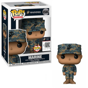 Marine Male #USMC - Marines Funko Pop! Marines [Hispanic Cammies]