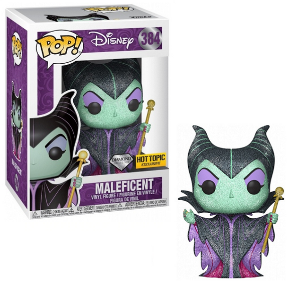 Maleficent #384 - Sleeping Beauty Funko Pop! [Diamond Hot Topic Exclusive]