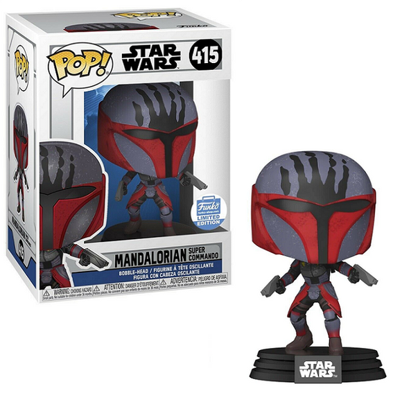 Mandalorian Super Commando #415 - Star Wars Funko Pop! [Funko Limited Edition]