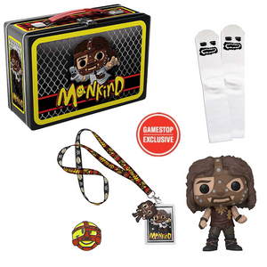Mankind - WWE Funko Pop! Collectors Lunch Box and Figure Bundle [GameStop Exclusive]