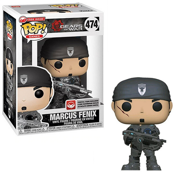 Marcus Fenix #474 - Gears of War Funko Pop! Games