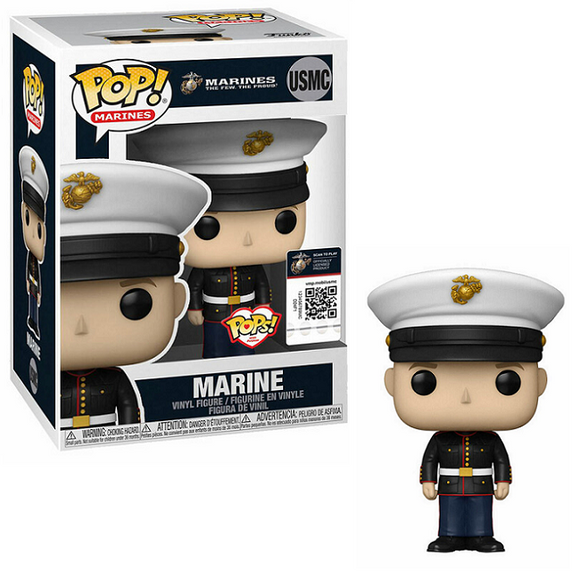Marine Male #USMC  - Marines Funko Pop! Marines [Caucasian Dress Blues]