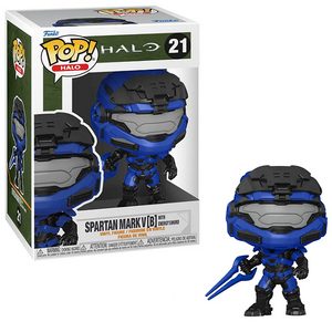 Spartan Mark V B with Energy Sword #21 - Halo Funko Pop! Halo [Blue]