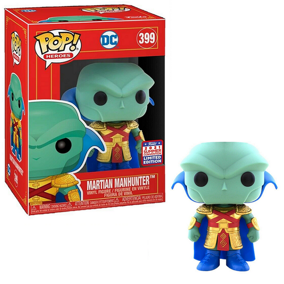 Martian Manhunter #399 – DC Funko Pop! Heroes [2021 Summer Convention Shared Limited Edition]