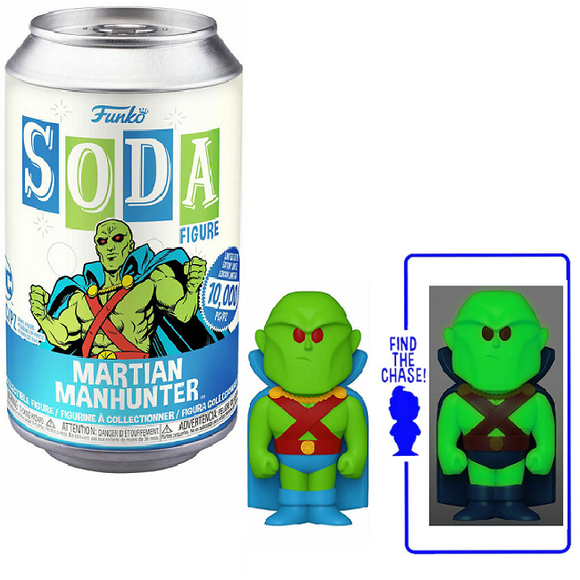 Martian Manhunter – DC Funko Soda [Limited Edition With Chance Of Chase]
