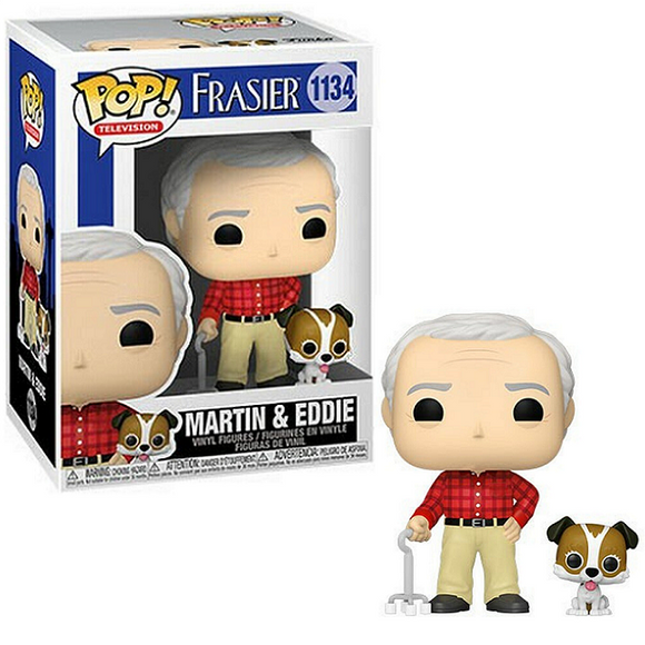 Martin & Eddie #1134 – Frasier Funko Pop! TV