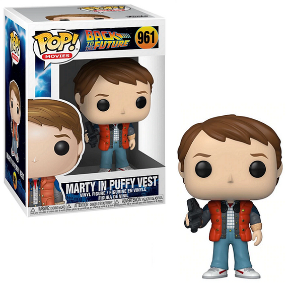 Marty in Puffy Vest #961 - Back to the Future Funko Pop! Movies