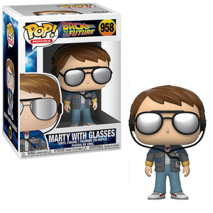 Marty with Glasses #958 - Back to the Future Funko Pop! Movies