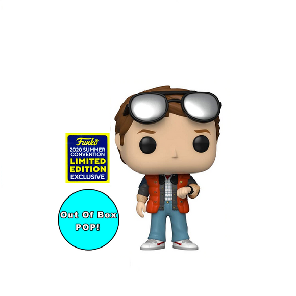 Marty Checking Watch #965 - Back to the Future Funko Pop! Movies [SDCC 2020 Summer Convention Exclusive] [OOB]