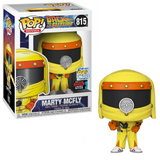 Marty McFly #815 - Back to the Future Funko Pop! Movies [Radiation Suit] [2019 Fall Convention Exclusive]