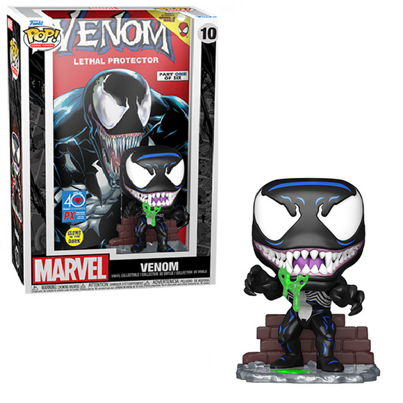 Marvel Venom #10 - Lethal Protector Funko Pop! Comic Covers [Gitd PX Exclusive]