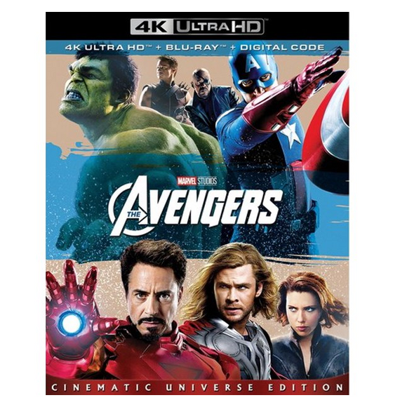 Marvels The Avengers [4K Ultra HD Blu-ray/Blu-ray] [2012]