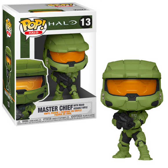 Master Chief with MA40 Assault Rifle #13 - Halo Infinite Funko Pop! Halo