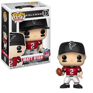 Matt Ryan #73 - Atlanta Falcons Funko Pop! Football [Red Jersey]