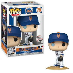 Max Scherzer #79 - Mets Funko Pop! MLB [Home Jersey]